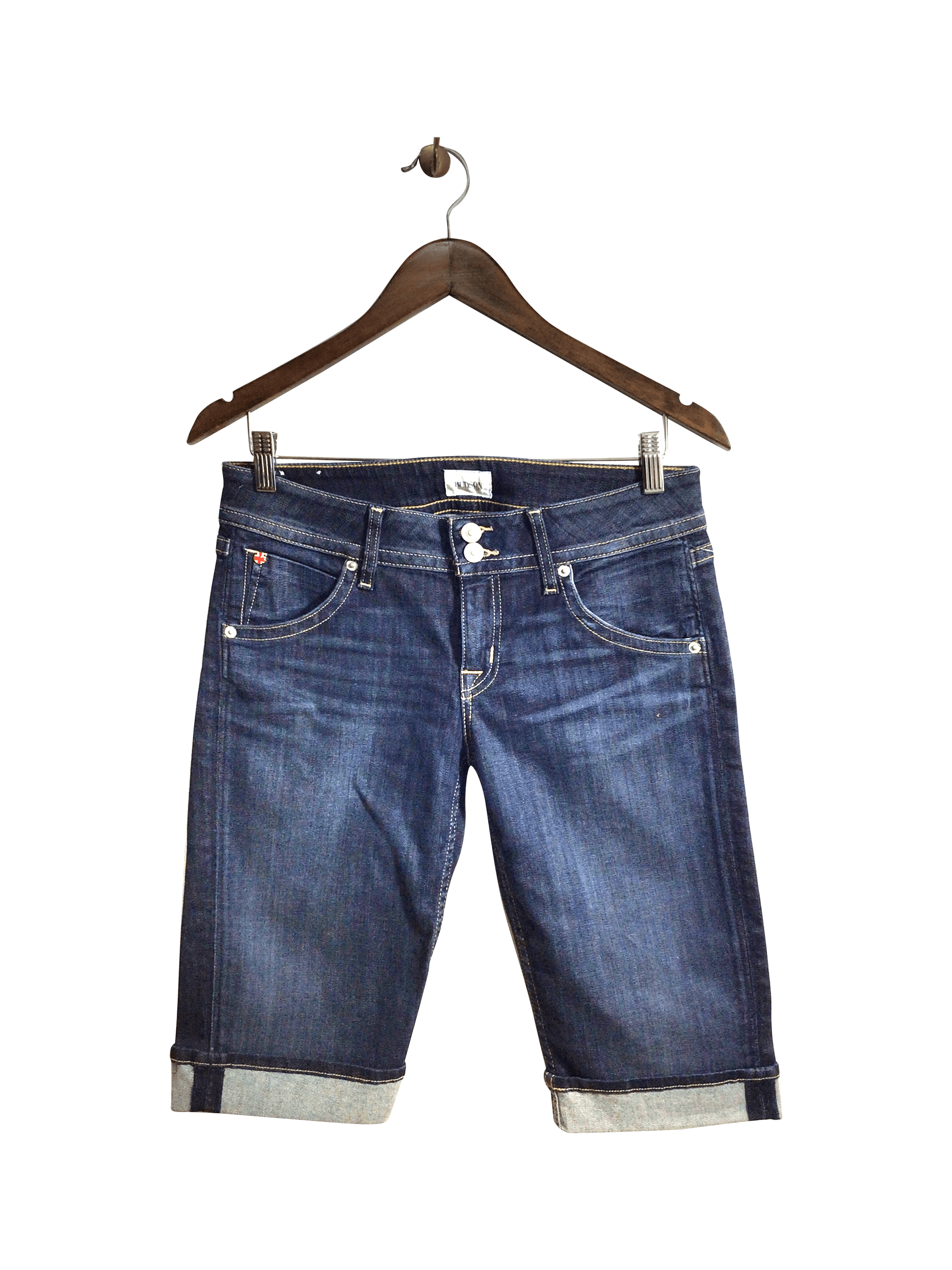HUDSON Women Denim Shorts Regular fit in Blue - 28