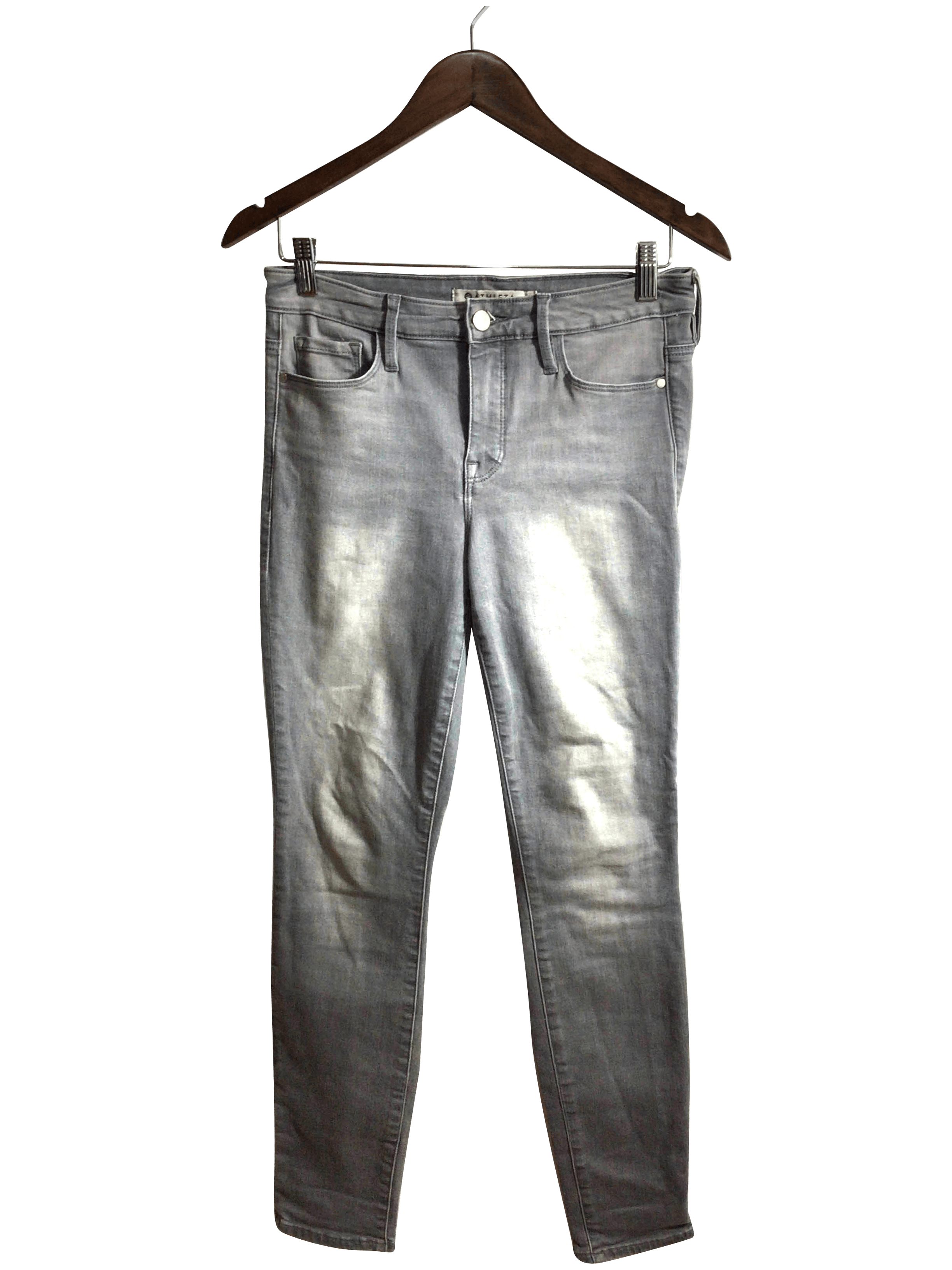 ATHLETA Women Straight-Legged Jeans Regular fit in Gray - 6