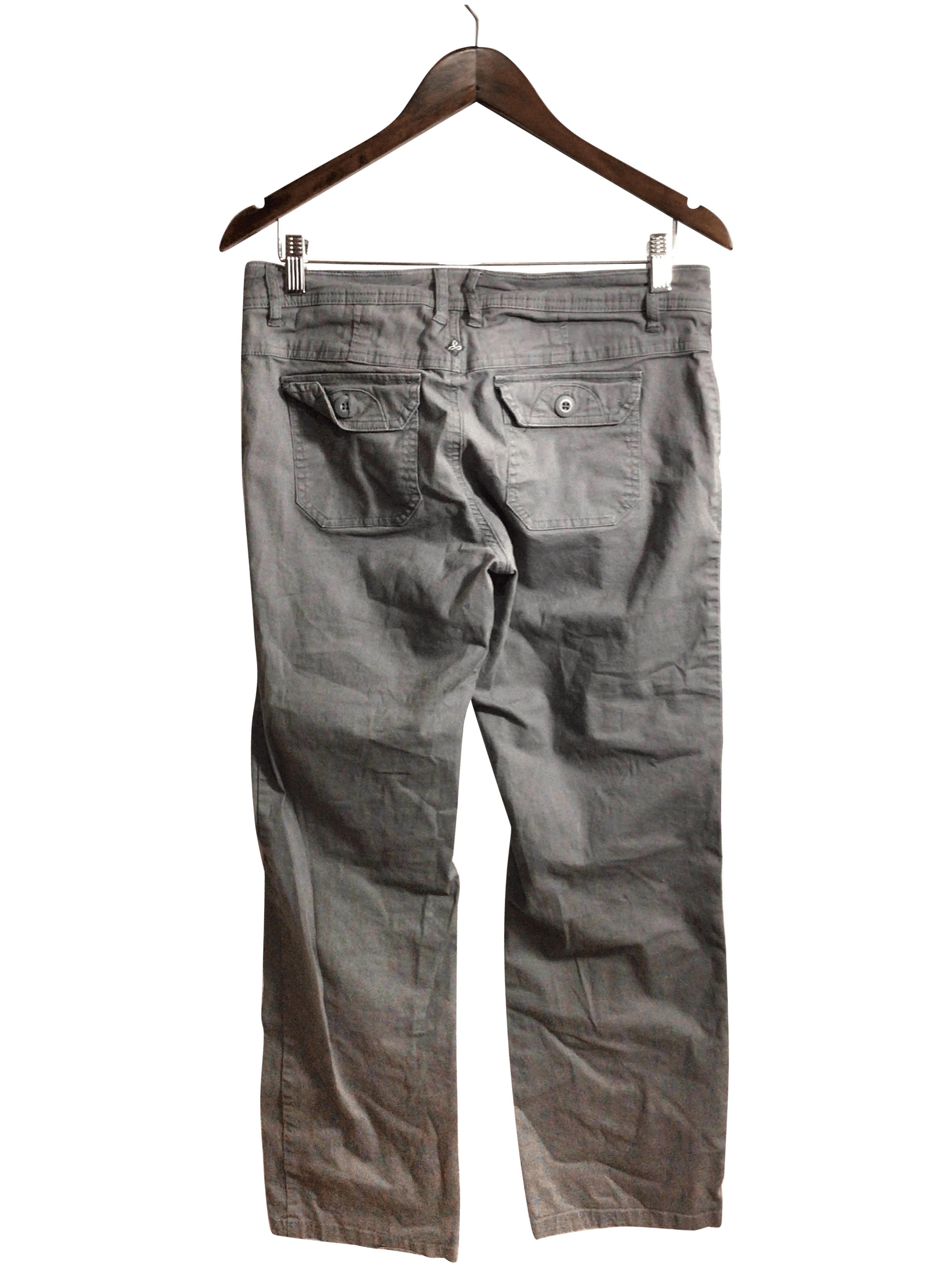 PRANA Women Straight-Legged Jeans Regular fit in Gray - 8
