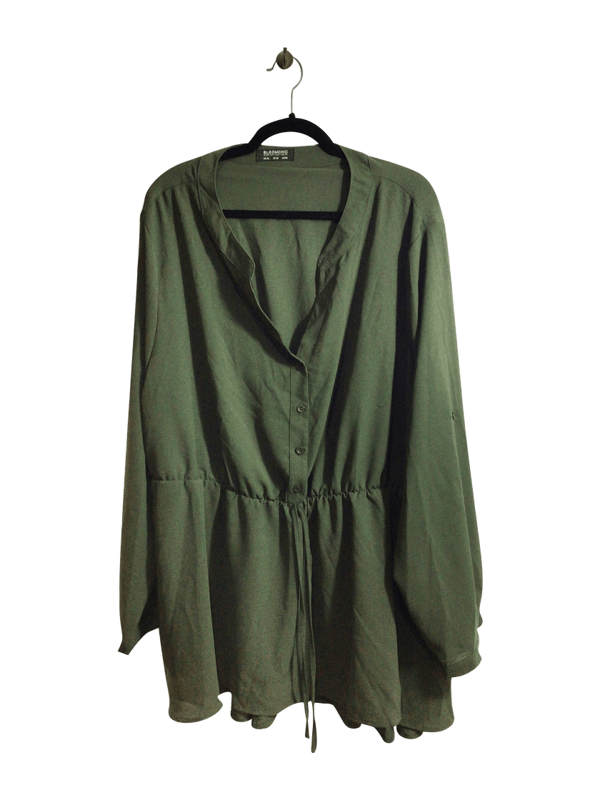 BLOOM CHIC Women Wrap Dresses Regular fit in Green - 26