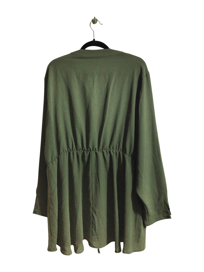BLOOM CHIC Women Wrap Dresses Regular fit in Green - 26