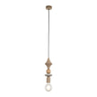 TOWER Beige Scandinavian Pendant Lamp