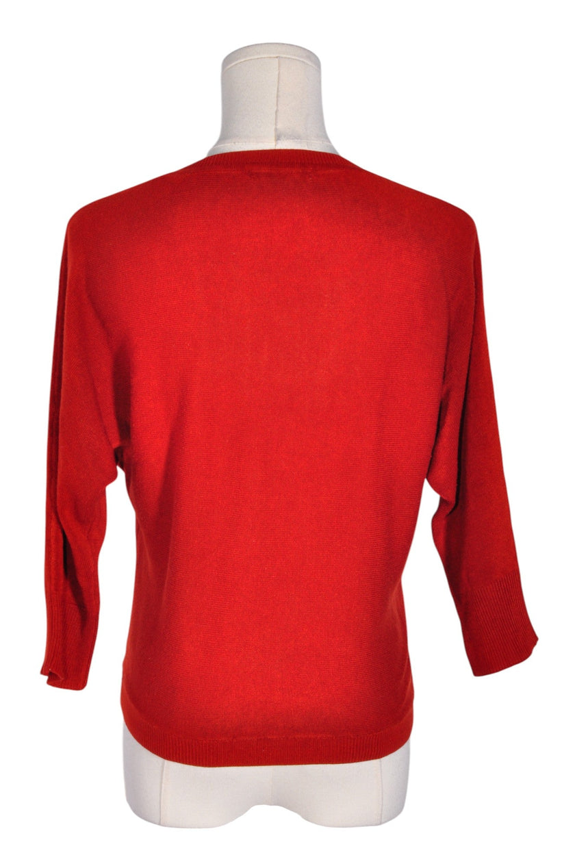 UNBRANDED Women Knit Tops Regular fit in Red - S