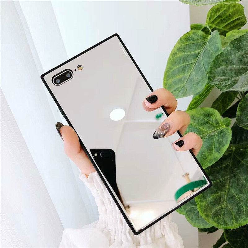 Glass Mirror phone case Women iphone case