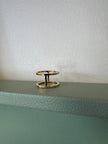 Standout Boutique Double Bar 18 K Gold Bond Ring