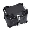 VEVOR 55L Motorcycle Top Case Universal Motorbike Tail Box with Leather Lining
