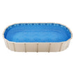 VEVOR Oval Pool Liner 12x24ft Overlap Style Pool Liner 54in Wall Height