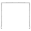 VEVOR Over The Table Rod Stand Arch Frame 28-98 in Length Adjustable Clamp Decor