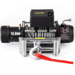 12000LBS Electric Winch 12V Steel Cable Off-road ATV UTV Truck Towing Trailer