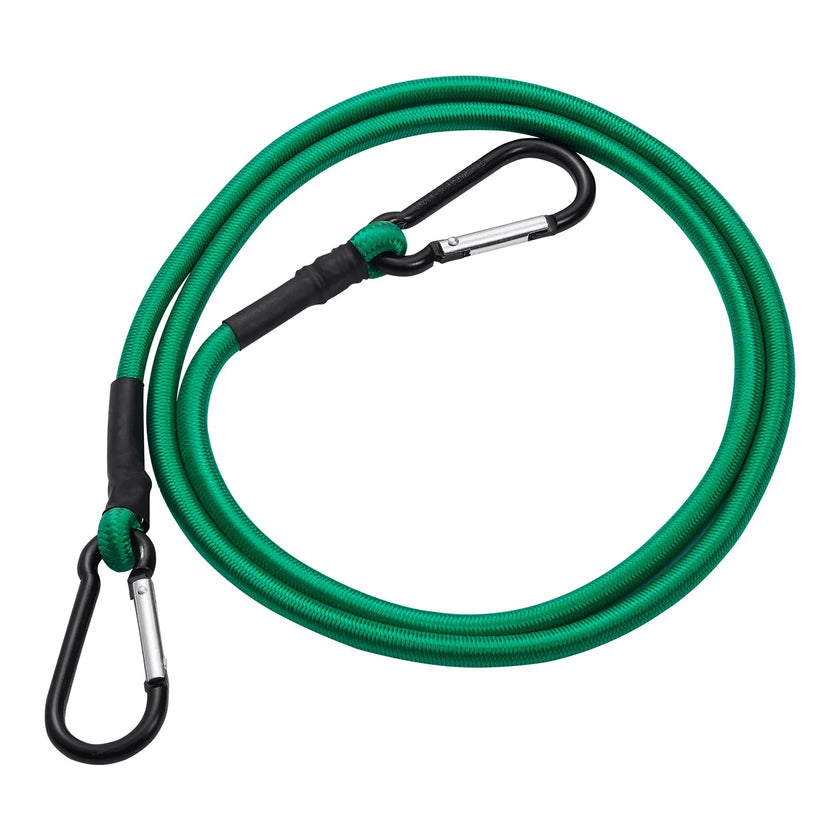 VEVOR 30 Pcs Bungee Cords Set 8mm Heavy Duty Bungee Straps with Steel Carabiners
