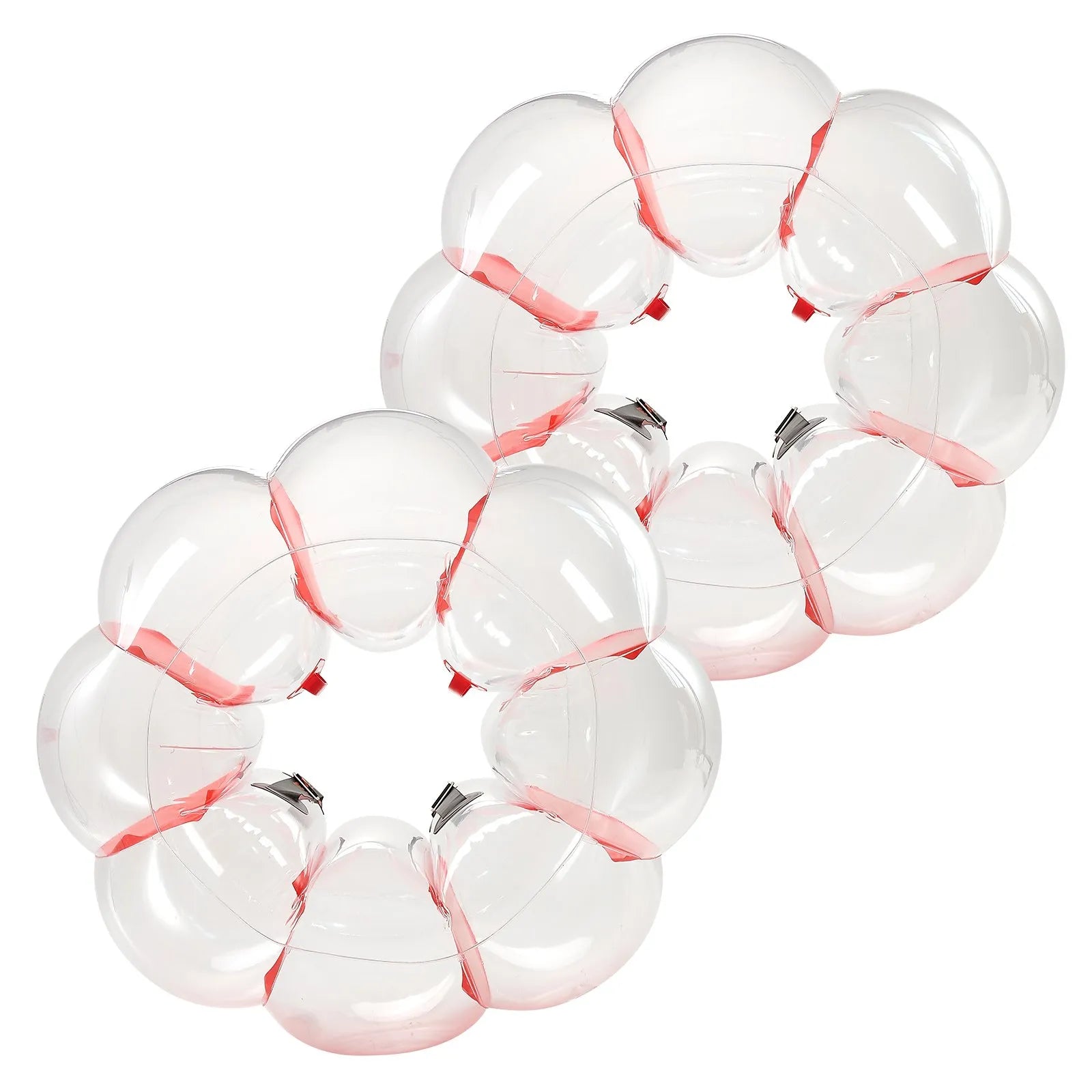 VEVOR 2-Pack 3FT/0.9M Inflatable Bumper Balls PVC Body Sumo Zorb Ball Outdoor