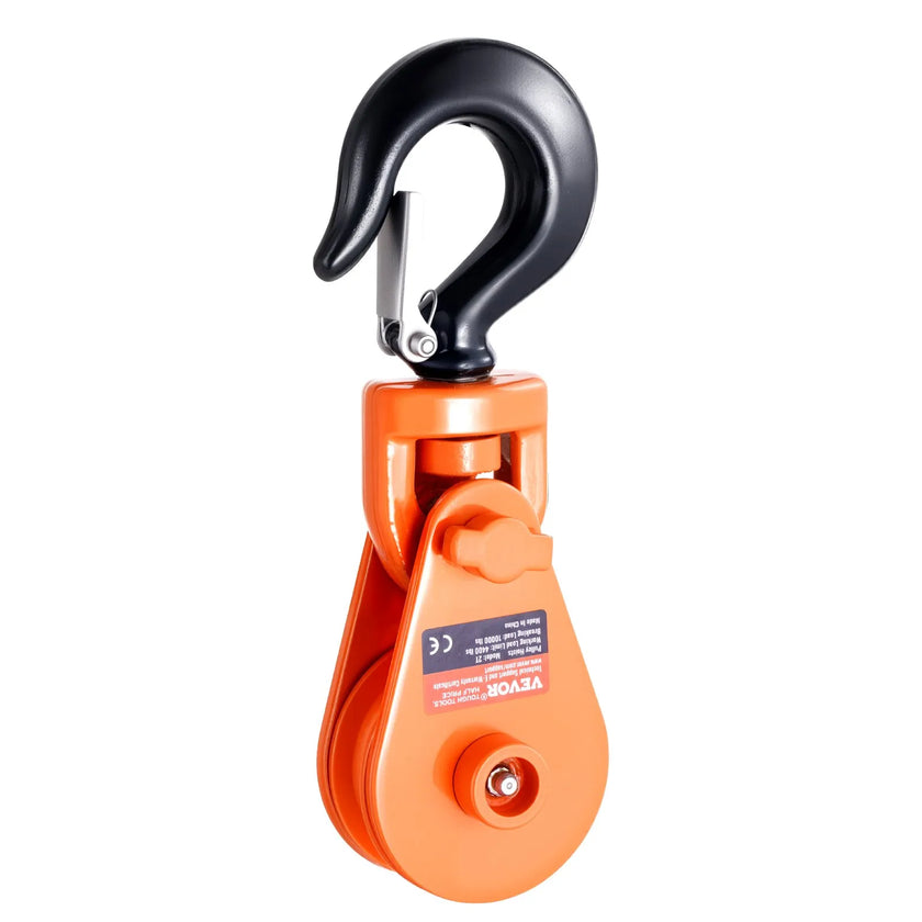 VEVOR 2 Ton Snatch Block with Swivel Hook 3