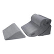 VEVOR Orthopedic Bed Wedge Pillow 4 Pcs Adjustable for GERD Sleep Back Leg Neck