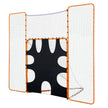 VEVOR 12x9 ft 3-IN-1 Lacrosse Goal Net with Backstop Target Rebounder Equipment