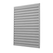 VEVOR 4 x 4 ft Slat Wall Paneling PVC Grey Garage Slatwall with Modular Design
