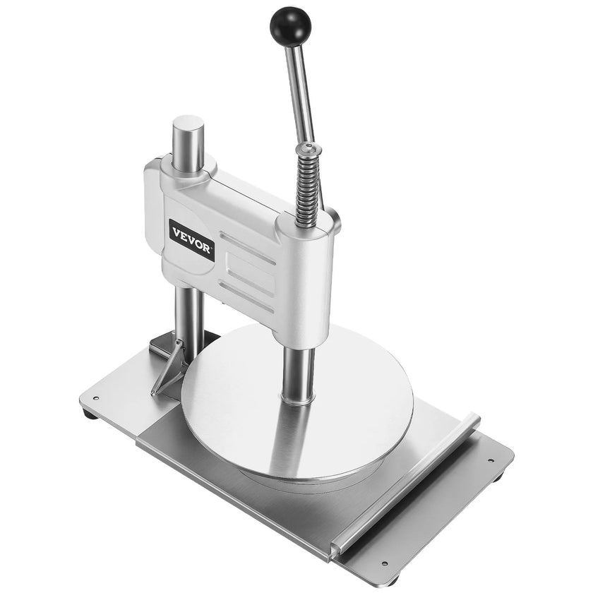 VEVOR 9.5 in Manual Pizza Dough Press Machine Commercial Pizza Pastry Sheeter