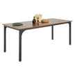 VEVOR 71in Rectangle Dining Table Wood Kitchen Table for 6-8 Person (Only Table)
