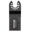 VEVOR 100PCS Oscillating Saw Blades, Quick Release Multitool Blades Kit, HCS Tool Blades for Wood Plastic, Compatible with Dewalt Dremel Fein Worx Bosch Makita Milwaukee