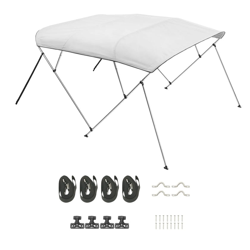 VEVOR 4 Bow Boat Bimini Tops 8'Lx(91
