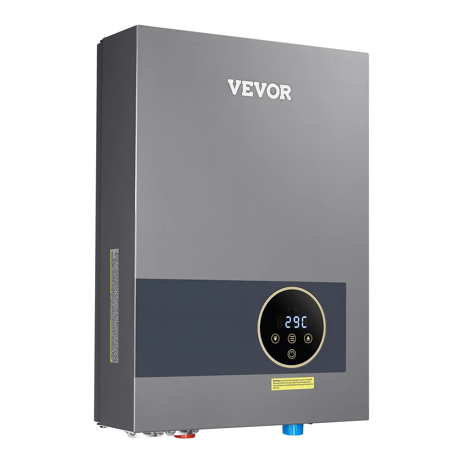 VEVOR 36kW Tankless Electric Water Heater Instant Hot with LCD Child Lock