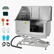 VEVOR 50 Inch Electric Dog Grooming Bath Tub Stainless Steel w Water Filter
