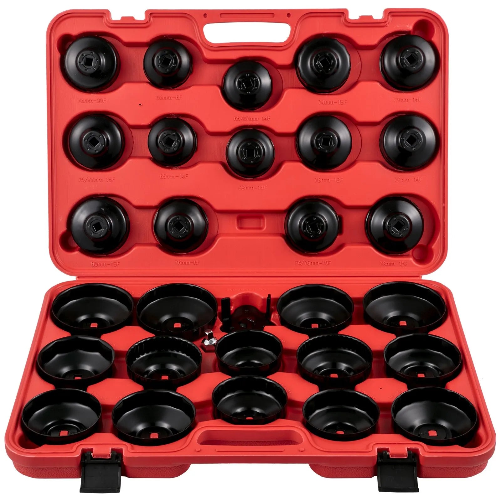 VEVOR Oil Filter Socket Set Cup Socket Tool Set 7 PCS Oil Filter Cap Wrench