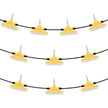 VEVOR 100FT Construction String Lights 150W 15000LM Connectable Waterproof