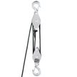 VEVOR 100 ft Rope Hoist Pulley Wheel Block and Tackle Puller 5:1 Ratio 4400 lbs