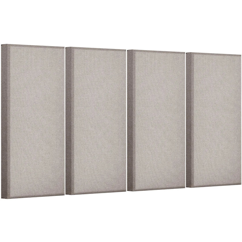 VEVOR 4 PCS Acoustic Wall Panels 2 in Thick 23.6 x 11.8 in Self-adhesive Camel