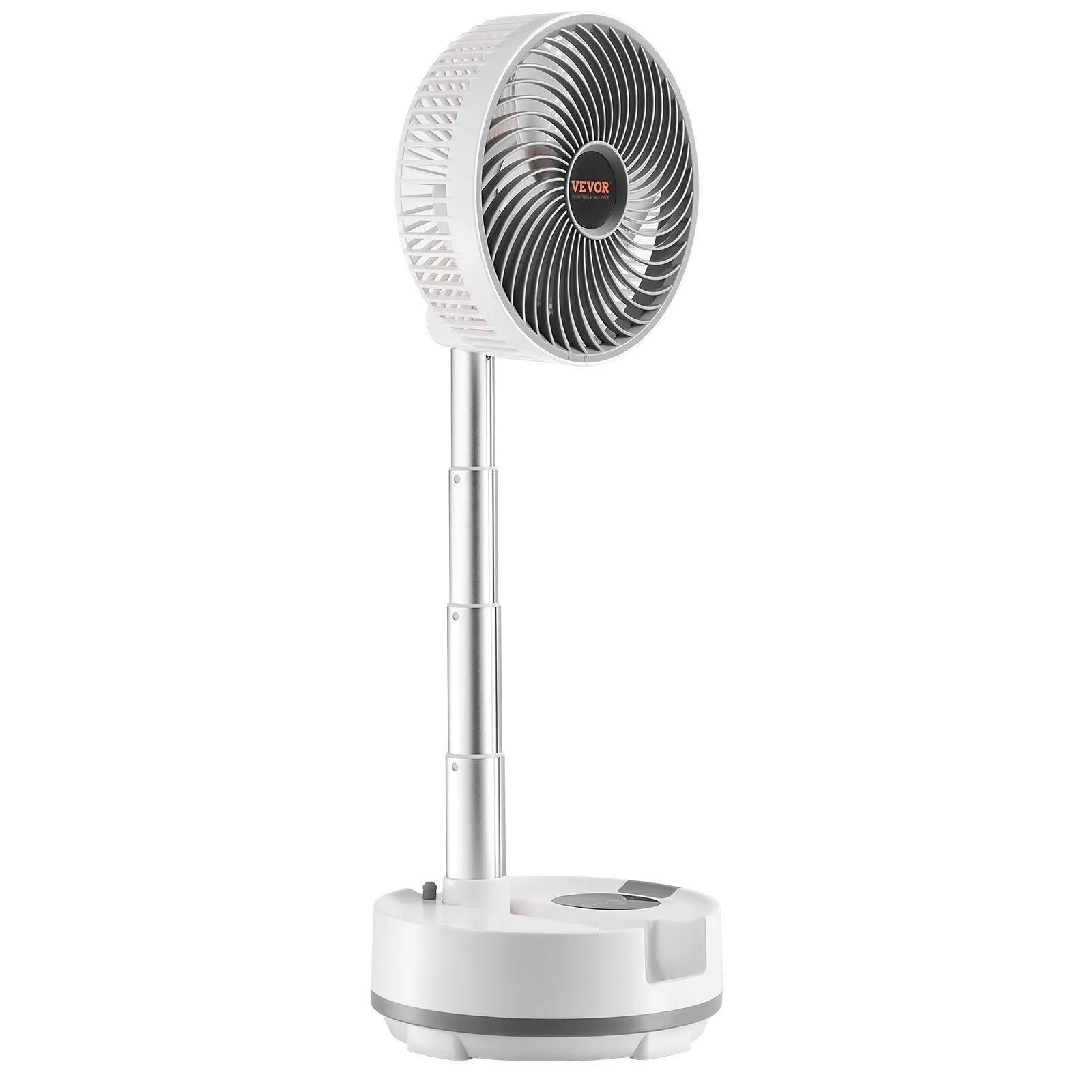 VEVOR 8 inch Foldable Rechargeable Oscillating Fan 3 in 1 Remote 8 Speeds