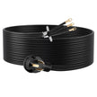 VEVOR 10 ft Dryer Power Cord 3-Prong NEMA 10-30P Dryer Cord w/ Eyelet Connectors