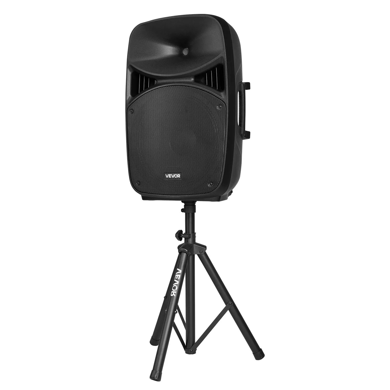 VEVOR 2 X 15 in Speakers Portable PA System 2000W Mixer Bluetooth Mic for DJ