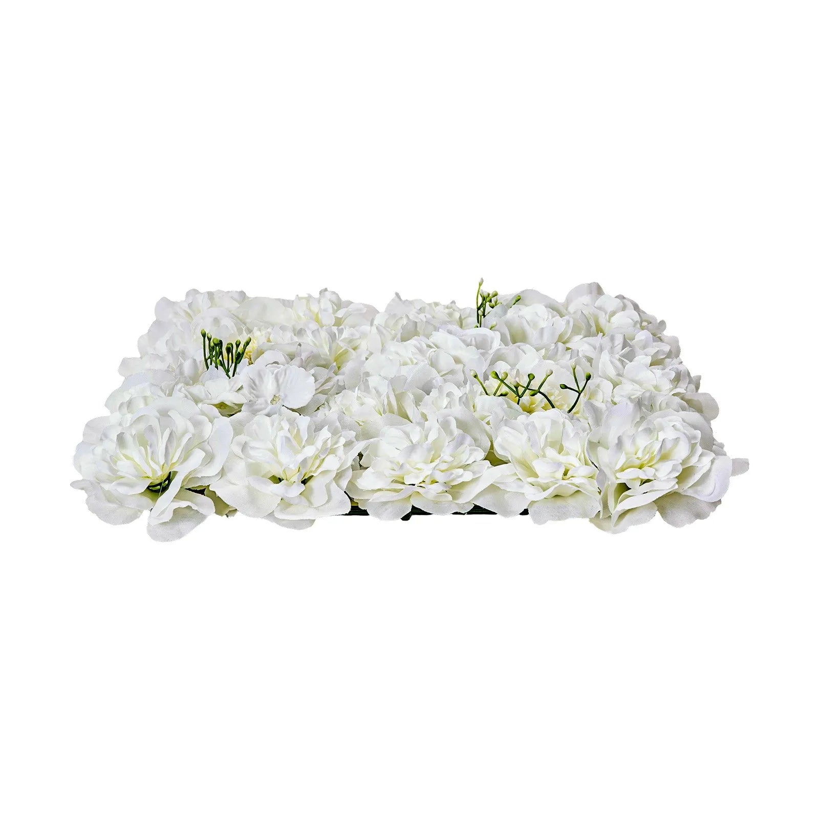 VEVOR 3D Flower Wall Panel 24 PCS 15 x 15 inch Artificial Floral Background for Wedding