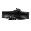 VEVOR 50A Generator Extension Cord 25 ft 250V NEMA 6-50P to 6-50R Power Cable