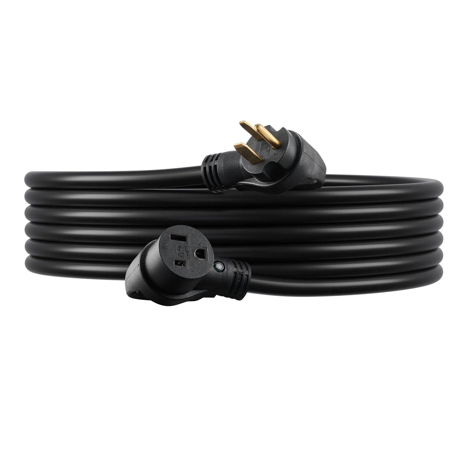 VEVOR 50A Generator Extension Cord 25 ft 250V NEMA 6-50P to 6-50R Power Cable