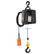VEVOR 2-in-1 Electric Hoist Winch, 1100 lbs Lift Capacity, 1500W Portable Power Winch Crane, 22.9 ft Lifting Height, 13 ft/min with Wired Remote Control, for Garage, Warehouse, Factory Lifting Towing