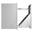 VEVOR Outdoor Kitchen Trash Drawer 19.7W x 26.5H Inch with Trash Bag Ring 11.8 Inch Diameter Ring Stainless Steel Outdoor Kitchen Drawers