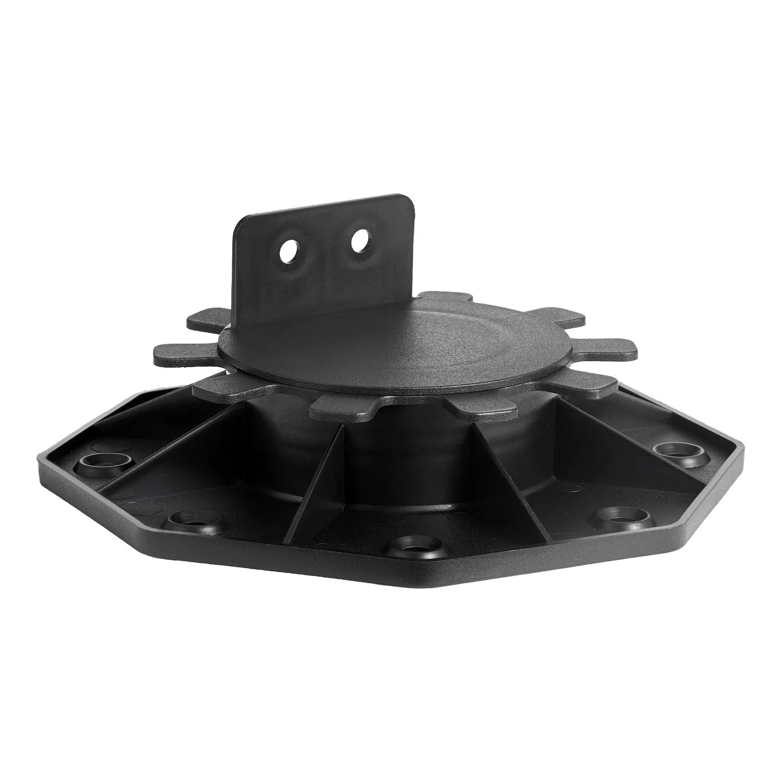 VEVOR 12 Pcs Adjustable Deck Support Pedestal Deck Foundation Base 1.18-2.36 in