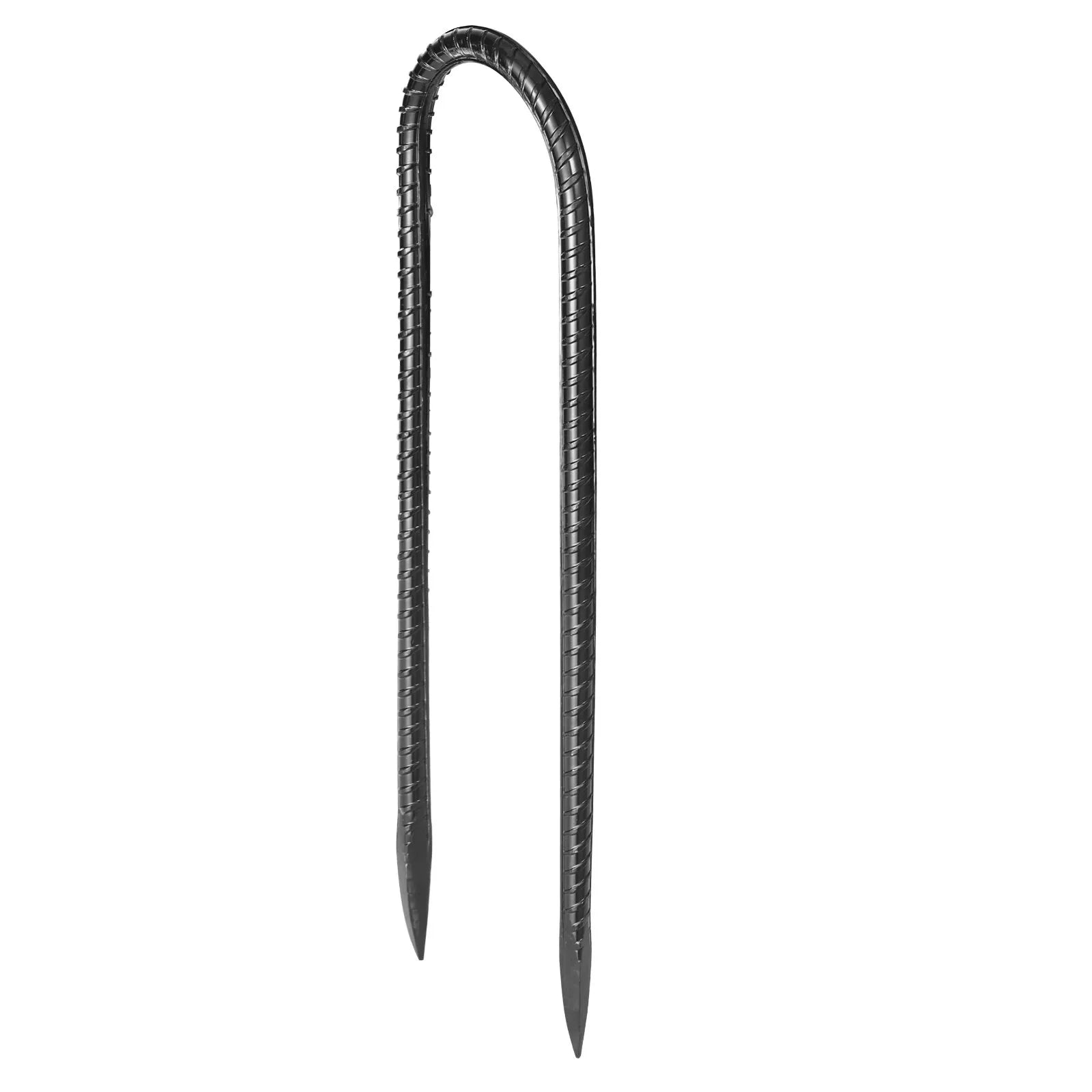 VEVOR 10-Inch 12 Pack Rebar Stakes Heavy Duty U Shape Galvanized Ground Anchors