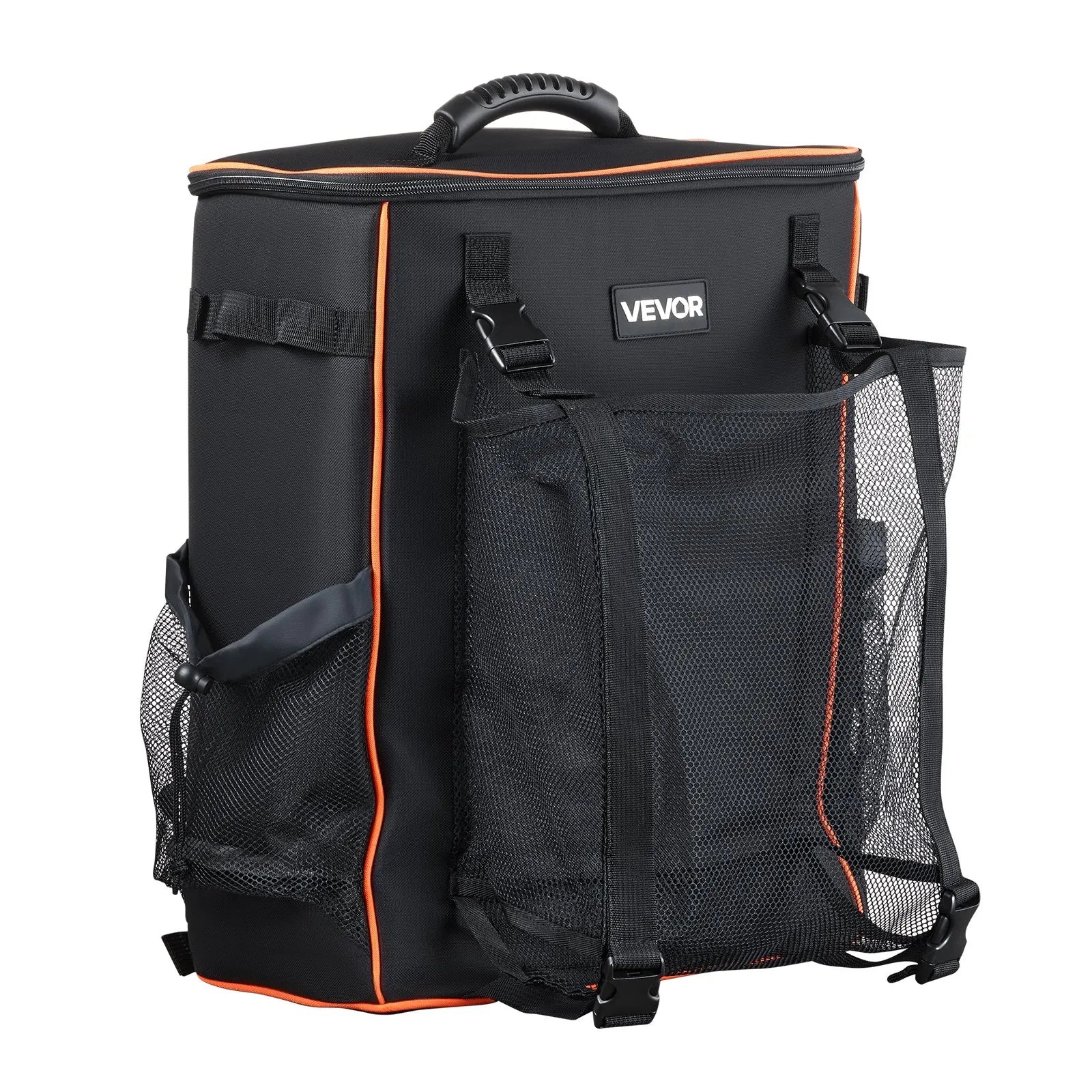 VEVOR 35.6L Welding Backpack 600D Polyester Welder Backpack for Tools and Helmet