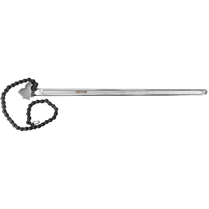 24 Inch Pipe Chain Wrench Heavy Duty 6.7 Inch Chain Wrench