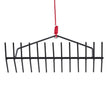 VEVOR 24x8.7 in Pond Aquatic Weed Rake Double-Sided Lake Weed Rake 30ft Rope