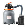 VEVOR 12 in Sand Filter Pump for Above Ground Swimming Pools 1/3 HP 2650 GPH