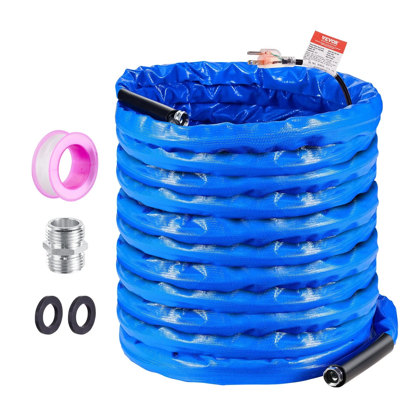 VEVOR 100ft Heated Water Hose for RV -45℉ Antifreeze Heated Drinking Water Hose
