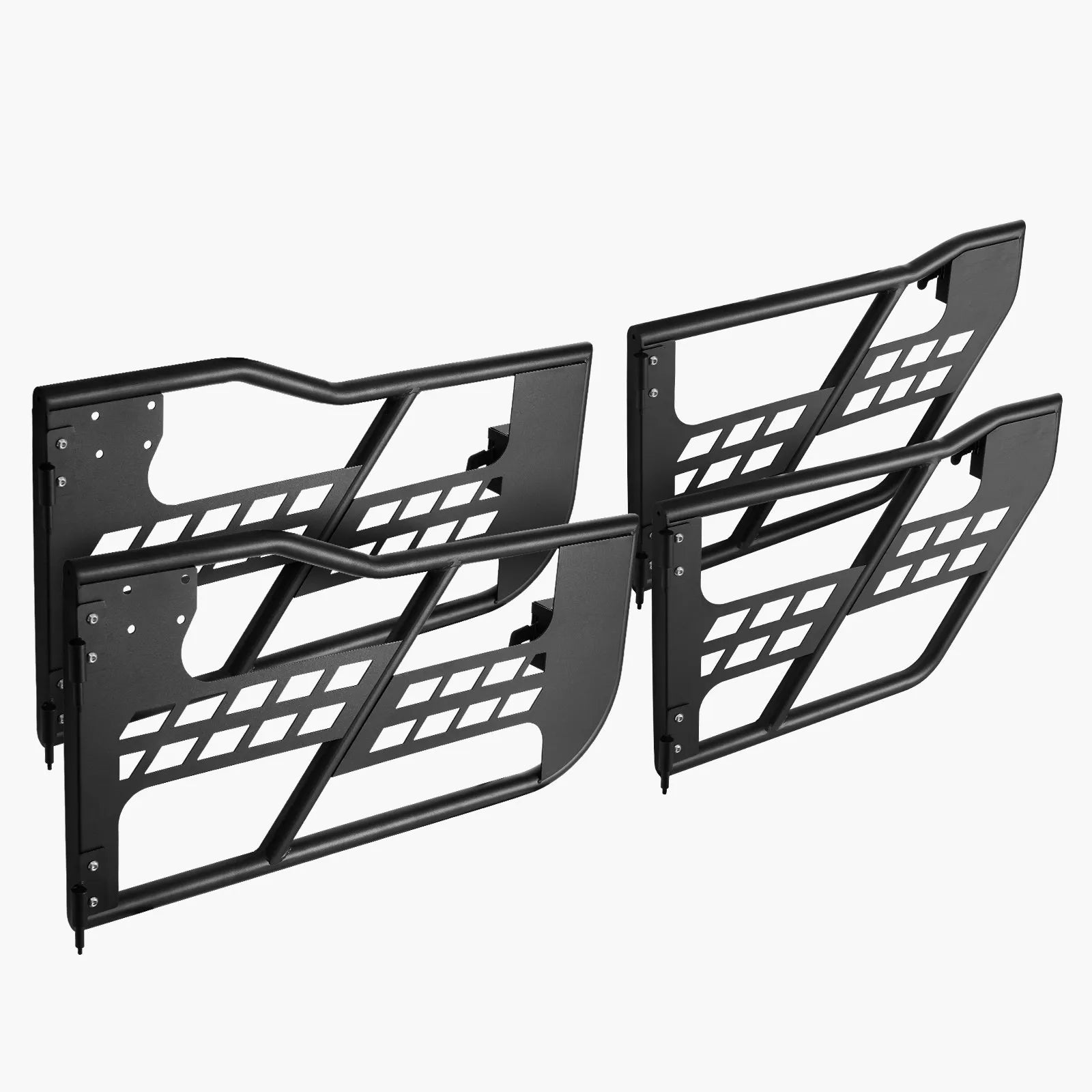 VEVOR 4-Door Jeep Tube Doors Jeep Tubular Door for 2018-2024 Jeep Wrangler JL
