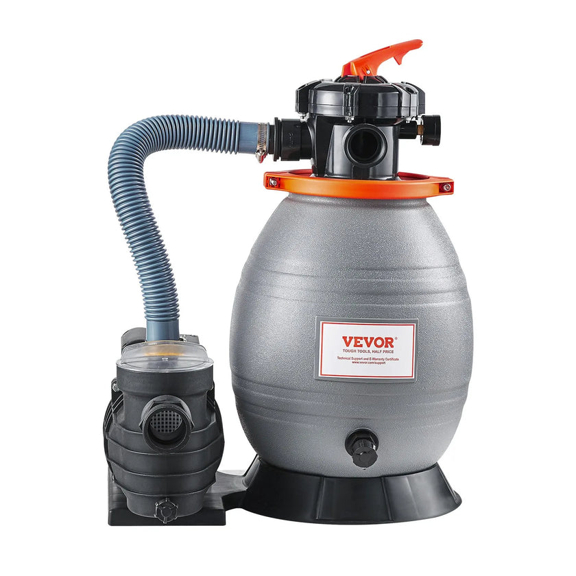 VEVOR 13 in Sand Filter Pump for Above Ground Swimming Pools 3/4 HP 3500 GPH
