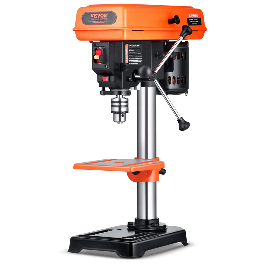 VEVOR 8 in Benchtop Drill Press Tabletop Drilling Machine 750-3200RPM Adjustable