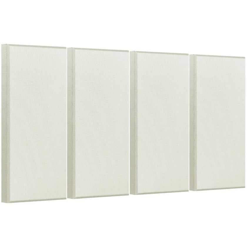 VEVOR 4 PCS Acoustic Wall Panels 2 in Thick 23.6 x 11.8 in Self-adhesive Beige