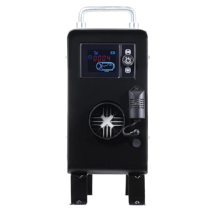 VEVOR 2KW Diesel Heater, All-in-One Diesel Air Heater with Bluetooth, Remote & Display, Portable for Vehicles