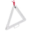 VEVOR 24in Aquatic Weed Rake 3-Sided Foldable Lake Weed Rake Handle 30ft Rope